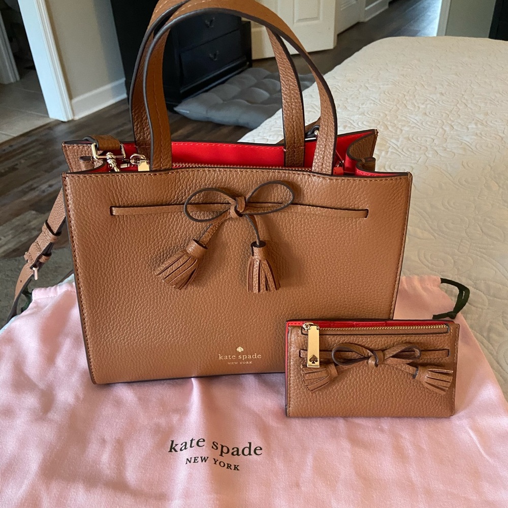 NWOT! Kate Spade Hayes Street W/ Wallet!